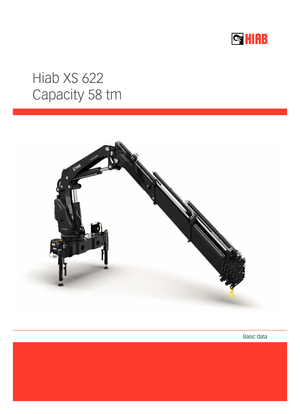 Grues de chargement hydrauliques Hiab XS 622 E-6 HIPRO
