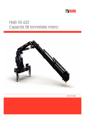 Grues de chargement hydrauliques Hiab XS 622 EP-4 HIPRO