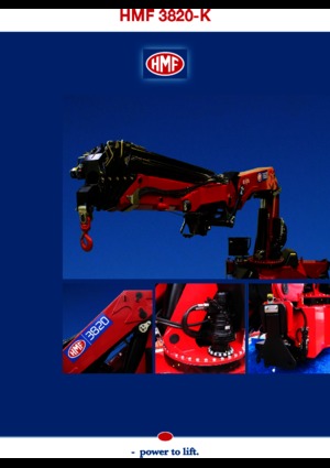 Grues de chargement hydrauliques HMF 3820 K 5