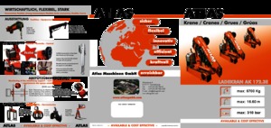 Grues de chargement hydrauliques Atlas AK 172.3E A3 