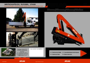 Grues de chargement hydrauliques Atlas AK 35.1 