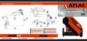 Grues de chargement hydrauliques Atlas AK 630.6