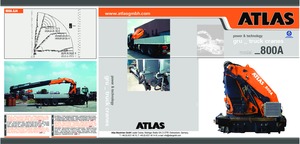 Grues de chargement hydrauliques Atlas AK 800 A6 J4