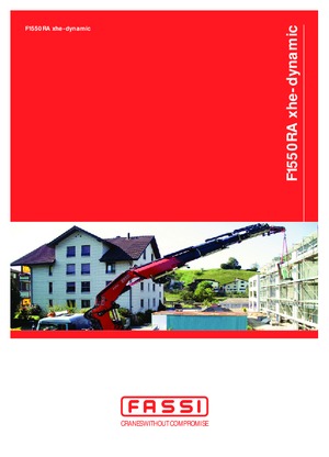 Grues de chargement hydrauliques Fassi F 1550 RA 2.26 xhe-dynamic