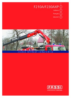Grues de chargement hydrauliques Fassi F 210 A 23