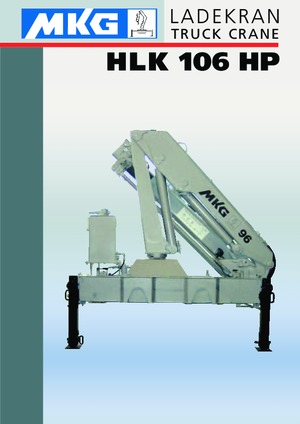Grues de chargement hydrauliques MKG HLK 106 HP a1
