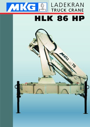 Grues de chargement hydrauliques MKG HLK 86 HP a1