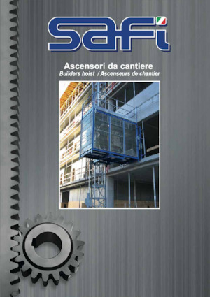 Ascenseurs industriels Safi JUNIOR AS MONOF