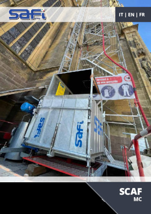 Ascenseurs industriels Safi SCAF MC