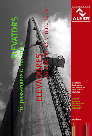 Ascenseurs industriels Elevadores Alher T10-CR