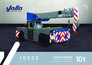 Grues mobiles industrielles Valla 100 SE