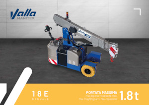 Grues mobiles industrielles Valla 18 E