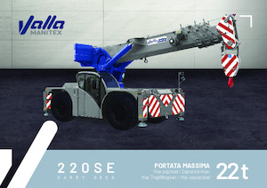 Grues mobiles industrielles Valla 220 SE