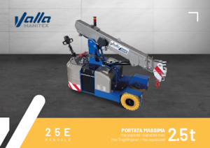 Grues mobiles industrielles Valla 25 E