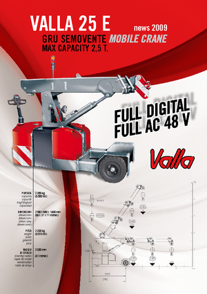 Grues mobiles industrielles Valla 25 E 