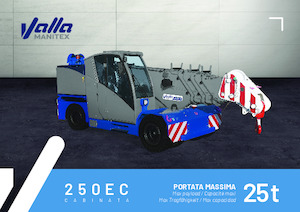 Grues mobiles industrielles Valla 250 EC