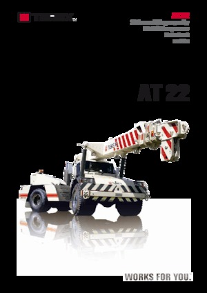 Grues mobiles industrielles Franna AT 22