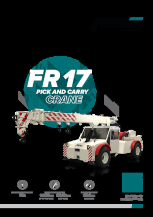 Grues mobiles industrielles Franna FR 17