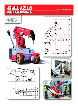 Grues mobiles industrielles Galizia G 20 E