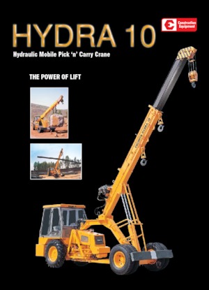 Grues mobiles industrielles Escorts Hydra 10