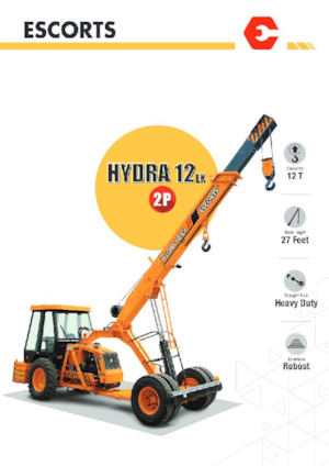 Grues mobiles industrielles Escorts Hydra 12 EX