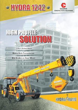 Grues mobiles industrielles Escorts Hydra 1242