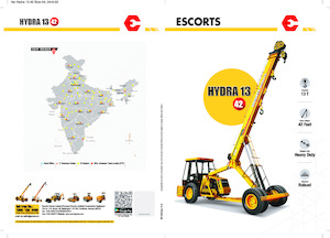 Grues mobiles industrielles Escorts Hydra 1342