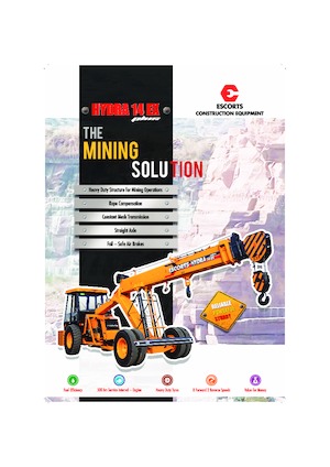 Grues mobiles industrielles Escorts Hydra 14 EX Plus