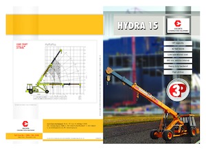 Grues mobiles industrielles Escorts Hydra 15