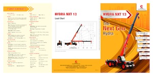 Grues mobiles industrielles Escorts Hydra NXT 13