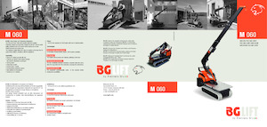 Grues à chenilles téléscopique BG Lift M 060