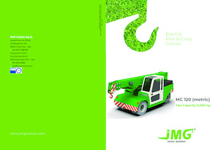 Grues mobiles industrielles JMG MC 120