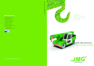 Grues mobiles industrielles JMG MC 120