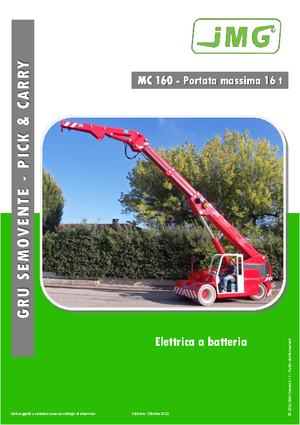 Grues mobiles industrielles JMG MC 160