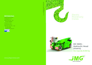 Grues mobiles industrielles JMG MC 300S HY