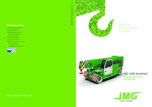 Grues mobiles industrielles JMG MC 400
