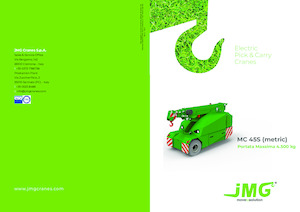 Grues mobiles industrielles JMG MC 45S
