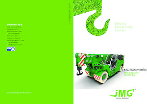 Grues mobiles industrielles JMG MC 650