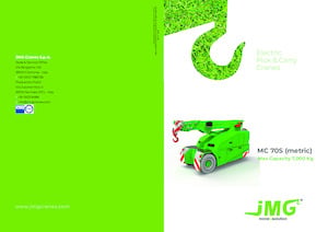 Grues mobiles industrielles JMG MC 70S