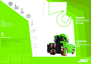 Grues mobiles industrielles JMG MC 95000RE