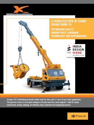 Grues mobiles industrielles Til PIXEF 215