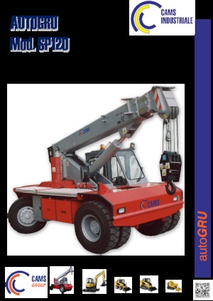 Grues mobiles industrielles Cams SP120