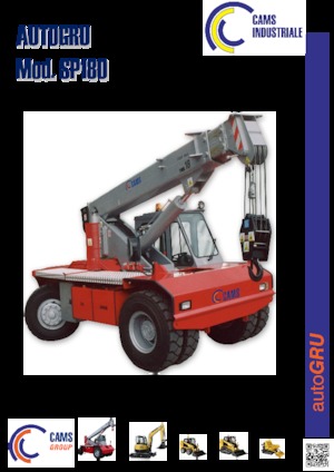 Grues mobiles industrielles Cams SP180