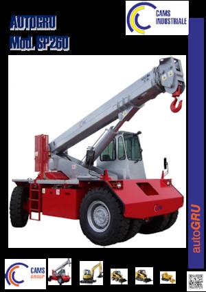 Grues mobiles industrielles Cams SP260