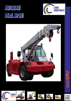 Grues mobiles industrielles Cams SP90