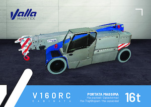 Grues mobiles industrielles Valla V160RC