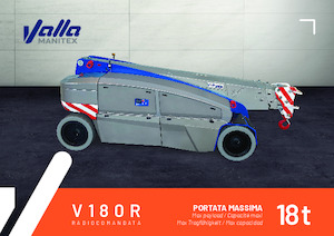 Grues mobiles industrielles Valla V180R