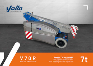 Grues mobiles industrielles Valla V70R