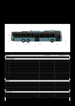 Autobus interurbains Volvo Buses 8900 Electric