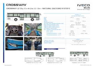 Autobus interurbains Iveco Crossway LE Line 13m 